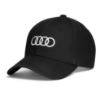 Imagen de GORRA AUDI NEGRA AROS BLANCOS