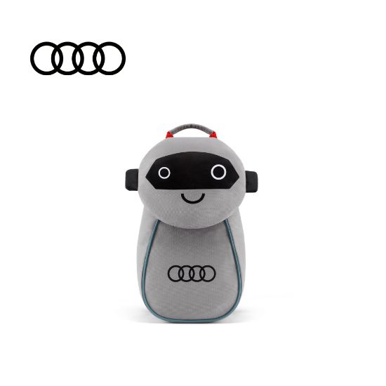 Imagen de MOCHILA AUDI KIDS ROBOT GRIS