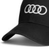 Imagen de GORRA AUDI NEGRA AROS BLANCOS