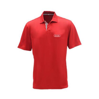 Imagen de CAMISA AUDI  POLO ROJA HOMBRE