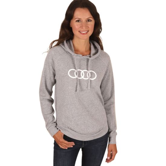 Imagen de SUDADERA AUDI  MUJER GRIS 