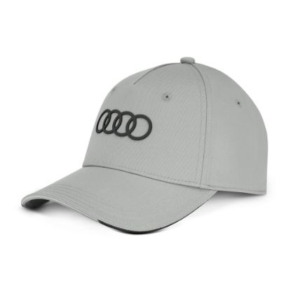 Imagen de GORRA  AUDI GRIS AROS NEGROS