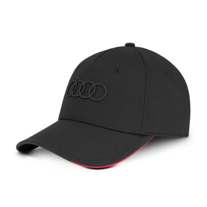 Imagen de GORRA AUDI NEGRA AROS NEGROS