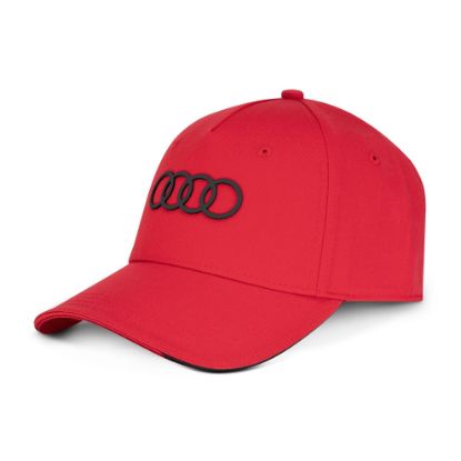 Imagen de GORRA AUDI ROJA AROS NEGROS