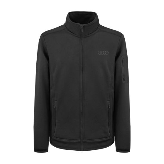 Imagen de CHAQUETA AUDI POLAR NEGRA HOMBRE
