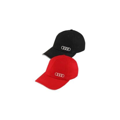 Imagen de GORRA AUDI CLASSIC ROJA AROS BLANCOS