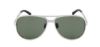 Imagen de LENTES DE SOL AUDI AVIADOR PLATEADOS