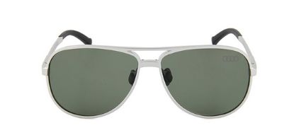 Imagen de LENTES DE SOL AUDI AVIADOR PLATEADOS