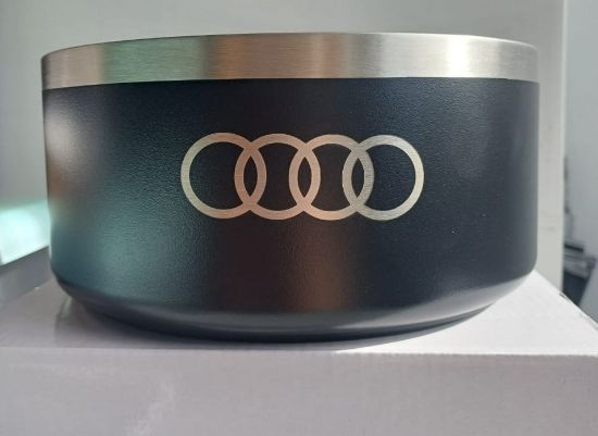 Imagen de PLATO AUDI MASCOTA ACERO INOXI XL 64ONZ