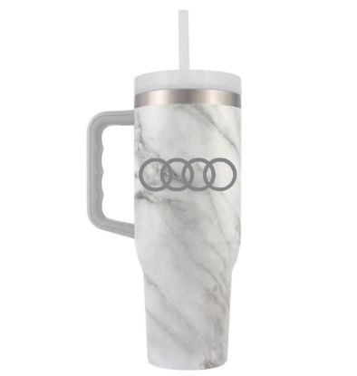 Imagen de TUMBLER FIT FORTY AUDI AROS WHITE 40ONZ