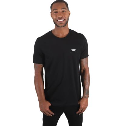 Imagen de CAMISETA AUDI DE JERSEY HOMBRE NEGRA