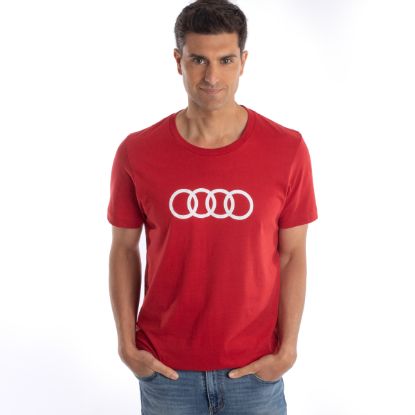 Imagen de CAMISETA AUDI SIGNATURE HOMBRE ROJA