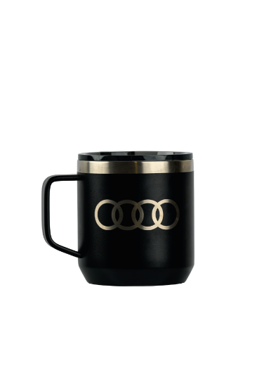 Imagen de COFFEE MUG AUDI AROS 16 ONZ NEGRO