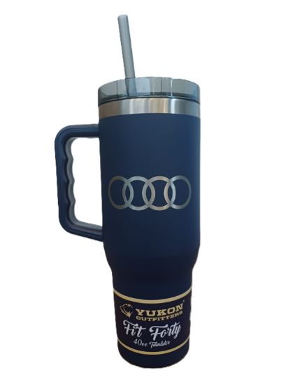 Imagen de TUMBLER FIT FORTY AUDI AROS AZUL 40ONZ