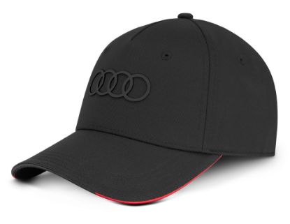 Imagen de GORRA AUDI NEGRA AROS NEGROS