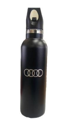 Imagen de BOTELLA AUDI TERMICA NEGRA 25 OZ