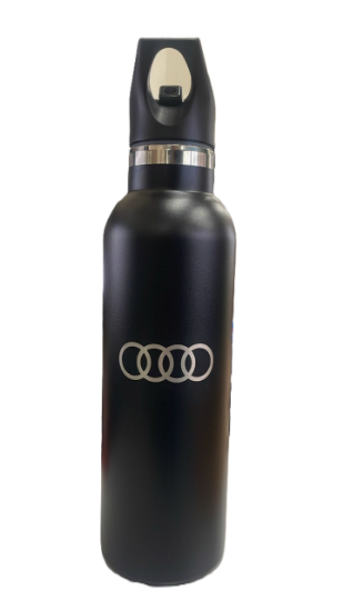 Imagen de BOTELLA AUDI TERMICA NEGRA 25 OZ