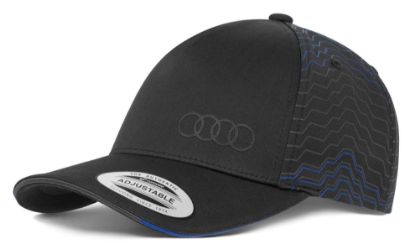 Imagen de GORRA AUDI CASCADA AZUL/NEGRO WK