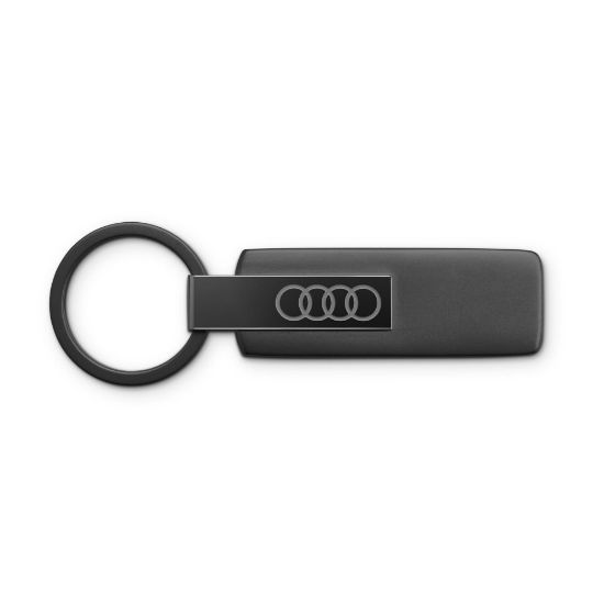 Imagen de LLAVERO AUDI ACEROINOXIDABLE NEGRO