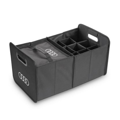 Imagen de ORGANIZADOR AUDI PLEGABLE NEGRO